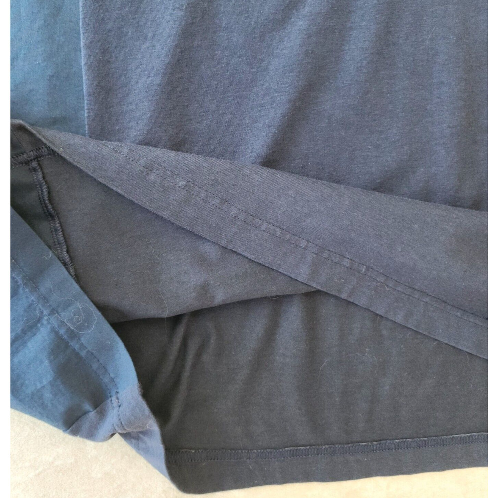 Hinson Wu Christy Dress Knit Jersey A-line Navy Dress pockets SMALL MSRP: $200 - Picture 9 of 11